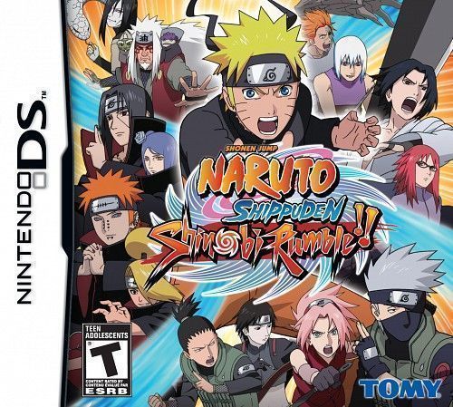 Naruto Shippuden - Shinobi Rumble (USA) Game Cover